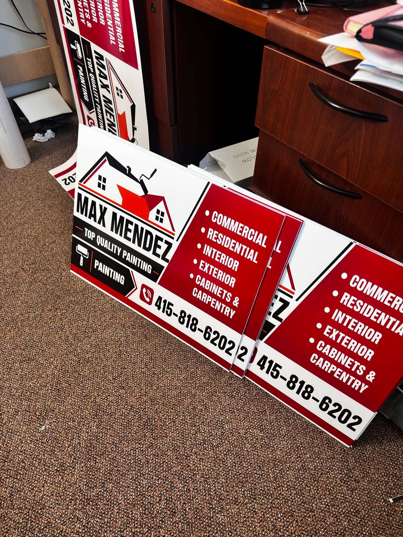 YARD SIGNS & PROMOTIONAL BANNERS